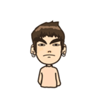 Big Eyebrow (Eng)（個別スタンプ：4）