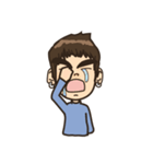 Big Eyebrow (Eng)（個別スタンプ：5）