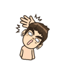 Big Eyebrow (Eng)（個別スタンプ：8）