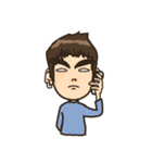Big Eyebrow (Eng)（個別スタンプ：9）