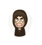 Big Eyebrow (Eng)（個別スタンプ：12）