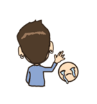 Big Eyebrow (Eng)（個別スタンプ：14）