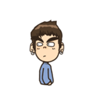 Big Eyebrow (Eng)（個別スタンプ：15）