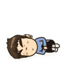 Big Eyebrow (Eng)（個別スタンプ：16）