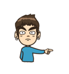 Big Eyebrow (Eng)（個別スタンプ：20）