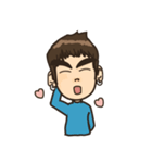 Big Eyebrow (Eng)（個別スタンプ：21）