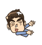 Big Eyebrow (Eng)（個別スタンプ：25）