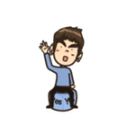 Big Eyebrow (Eng)（個別スタンプ：27）
