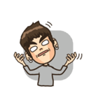 Big Eyebrow (Eng)（個別スタンプ：28）