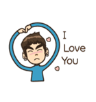 Big Eyebrow (Eng)（個別スタンプ：29）
