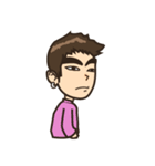 Big Eyebrow (Eng)（個別スタンプ：36）