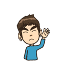 Big Eyebrow (Eng)（個別スタンプ：37）