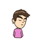 Big Eyebrow (Eng)（個別スタンプ：38）