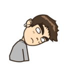 Big Eyebrow (Eng)（個別スタンプ：40）