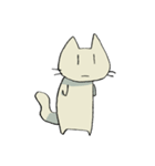 普通なねこのスタンプ（個別スタンプ：1）