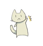 普通なねこのスタンプ（個別スタンプ：3）