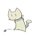 普通なねこのスタンプ（個別スタンプ：5）