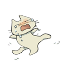 普通なねこのスタンプ（個別スタンプ：7）