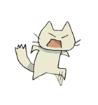 普通なねこのスタンプ（個別スタンプ：12）