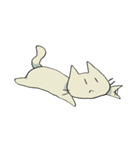 普通なねこのスタンプ（個別スタンプ：16）