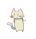 普通なねこのスタンプ（個別スタンプ：17）