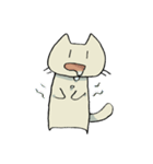普通なねこのスタンプ（個別スタンプ：19）