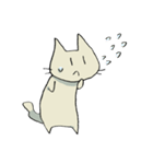 普通なねこのスタンプ（個別スタンプ：20）