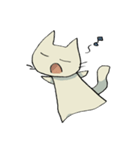 普通なねこのスタンプ（個別スタンプ：21）