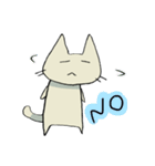 普通なねこのスタンプ（個別スタンプ：38）