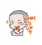 Skinhead Boy Animated Sticker（個別スタンプ：2）