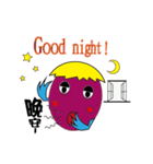 Chichen egg head accompany you（個別スタンプ：8）