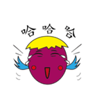 Chichen egg head accompany you（個別スタンプ：23）