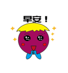 Chichen egg head accompany you（個別スタンプ：38）