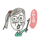 A girl who is sick！（個別スタンプ：10）