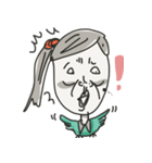 A girl who is sick！（個別スタンプ：13）