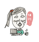 A girl who is sick！（個別スタンプ：19）
