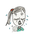 A girl who is sick！（個別スタンプ：20）