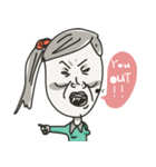 A girl who is sick！（個別スタンプ：26）