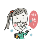 A girl who is sick！（個別スタンプ：36）