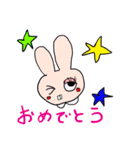Usacco with play（個別スタンプ：30）