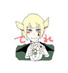 黒ヤギさん、白ヤギさん（個別スタンプ：2）
