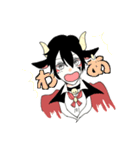 黒ヤギさん、白ヤギさん（個別スタンプ：3）