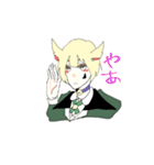 黒ヤギさん、白ヤギさん（個別スタンプ：4）