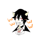 黒ヤギさん、白ヤギさん（個別スタンプ：9）