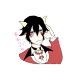 黒ヤギさん、白ヤギさん（個別スタンプ：11）