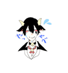 黒ヤギさん、白ヤギさん（個別スタンプ：13）