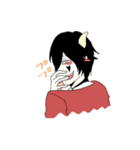 黒ヤギさん、白ヤギさん（個別スタンプ：15）