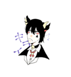 黒ヤギさん、白ヤギさん（個別スタンプ：21）