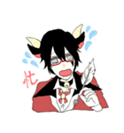 黒ヤギさん、白ヤギさん（個別スタンプ：25）