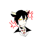 黒ヤギさん、白ヤギさん（個別スタンプ：33）